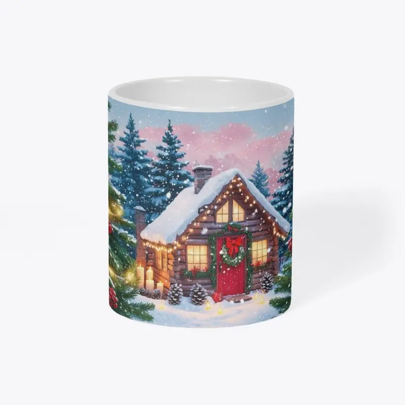 Xmas Snow Cabin